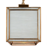 Люстра прямоугольная с каркасом золотого цвета Soft Glow Lamps варинант исполнения - 4 | Loft Concept в Нижнем Новгороде