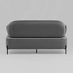 Диван в велюровой обивке серого цвета COLOR BLOCK варинант исполнения - 2 | Loft Concept в Нижнем Новгороде