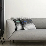 Чехол на подушку хлопковый Blake Boundaries Blue варинант исполнения - 5 | Loft Concept в Нижнем Новгороде