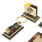 Настольный письменный набор из яшмы и долерита с декором в виде коня Manager Organizer варинант исполнения - 6 | Loft Concept в Нижнем Новгороде