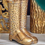 Ваза в форме сапог с рельефной текстурой и ручками Vase Boot варинант исполнения - 4 | Loft Concept в Нижнем Новгороде