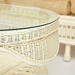 Комплект уличной мебели из ротанга Clara белый варинант исполнения - 12 | Loft Concept в Нижнем Новгороде