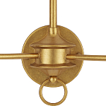 Бра настенное золотого цвета в форме подсвечника Graceful Smoothness варинант исполнения - 1 | Loft Concept в Нижнем Новгороде