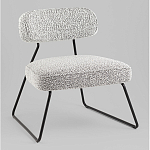 Кресло лаунж Kate букле серый варинант исполнения - 1 | Loft Concept в Нижнем Новгороде