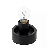 Настольный светильник с янтарным рельефным плафоном Lamp with Frozen Glass Effect варинант исполнения - 2 | Loft Concept в Нижнем Новгороде