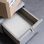 Консоль с зеркалом и  3-мя вращающимися ящиками Eloida варинант исполнения - 4 | Loft Concept в Нижнем Новгороде