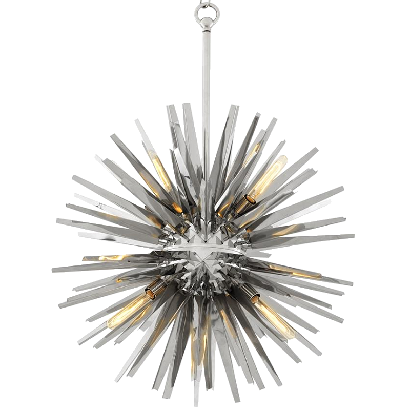 Люстра Chandelier Gregorian L Stainless Steel Нержавеющая сталь в Нижнем Новгороде | Loft Concept 