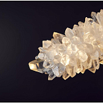 Люстра линейная светодиодная из необработанных кристаллов Mountain Comet варинант исполнения - 2 | Loft Concept в Нижнем Новгороде