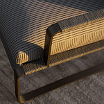 Дизайнерское уличное кресло на металлическом каркасе PHOENIX Armchair варинант исполнения - 10 | Loft Concept в Нижнем Новгороде