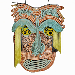 Арт-Объект из нитей Абстрактный портрет Joana Schneider  варинант исполнения - 2 | Loft Concept в Нижнем Новгороде