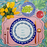 Картина Table Talk Dickless but Not Dumb  варинант исполнения - 1 | Loft Concept в Нижнем Новгороде