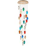 Каскадная люстра с цветными плафонами Soar Colorful Cascade Chandelier варинант исполнения - 1 | Loft Concept в Нижнем Новгороде