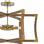 Подвесной светильник в форме фонаря коричневый Brown Eco Lantern варинант исполнения - 1 | Loft Concept в Нижнем Новгороде