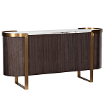 Комод  округлой формы с дверцами Chest of Precious Breed варинант исполнения - 2 | Loft Concept в Нижнем Новгороде