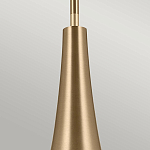 Подвесной светильник каплевидной формы с комбинированным плафоном из стали и белого матового стекла Kichler варинант исполнения - 12 | Loft Concept в Нижнем Новгороде