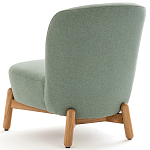 Кресло на деревянных ножках Olguin Green Chair варинант исполнения - 4 | Loft Concept в Нижнем Новгороде