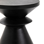 Черный приставной столик из массива AMORPHOUS варинант исполнения - 2 | Loft Concept в Нижнем Новгороде
