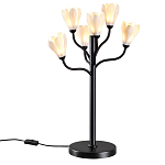 Настольная лампа с ветвями и белыми фарфоровыми цветами Floralis варинант исполнения - 3 | Loft Concept в Нижнем Новгороде