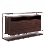 Дизайнерский комод в металлическом каркасе Valerian варинант исполнения - 1 | Loft Concept в Нижнем Новгороде