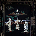 Комод в китайском стиле Chinese Black Chest of Drawers Нидерланды варинант исполнения - 2 | Loft Concept в Нижнем Новгороде