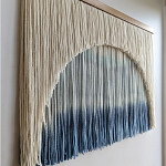 Панно дизайнерское из нитей Quiet Sea варинант исполнения - 2 | Loft Concept в Нижнем Новгороде