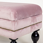 Мягкая банкетка с зоной для хранения Casket Dusty Rose варинант исполнения - 4 | Loft Concept в Нижнем Новгороде