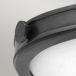 Потолочный светильник в форме неглубокой чаши с белым плафоном Hinkley варинант исполнения - 3 | Loft Concept в Нижнем Новгороде