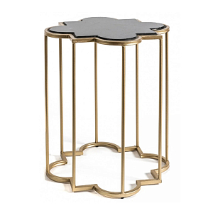 Приставной стол Marble Countertop gold