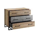 Комод с 3-мя ящиками в стиле лофт Urban Style Space варинант исполнения - 3 | Loft Concept в Нижнем Новгороде