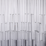 Люстра круглая с прозрачными стеклянными трубками Nembus варинант исполнения - 3 | Loft Concept в Нижнем Новгороде