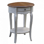 Тумба прикроватная овальная с ящиком Interiors Romance варинант исполнения - 1 | Loft Concept в Нижнем Новгороде