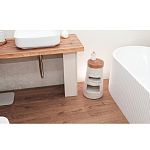 Керамический столик с деревянной столешницей "Пешка" варинант исполнения - 2 | Loft Concept в Нижнем Новгороде