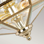 Потолочный светильник шестигранной формы с прозрачными стеклянным плафоном Elstead Lighting варинант исполнения - 11 | Loft Concept в Нижнем Новгороде