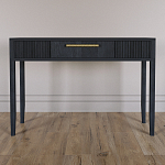Элегантная Консоль Primo с выдвижным ящиком Черный дуб варинант исполнения - 1 | Loft Concept в Нижнем Новгороде