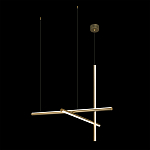 Люстра с 3-мя  пересекающимися цилиндрическими плафонами на тонких тросах Trumpet tube варинант исполнения - 3 | Loft Concept в Нижнем Новгороде