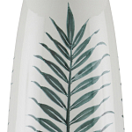 Настольная лампа овальная с тропическим принтом Stylized Aalm Leaves Motif варинант исполнения - 1 | Loft Concept в Нижнем Новгороде