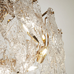 Люстра с декором из текстурированного стекла Textured Glass Chandelier 8 варинант исполнения - 4 | Loft Concept в Нижнем Новгороде