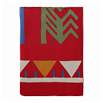 Плед хлопковый по мотивам чувашских орнаментов Ural and Siberian Patterns варинант исполнения - 5 | Loft Concept в Нижнем Новгороде