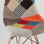 Стул с обивкой в технике пэчворк DSW варинант исполнения - 7 | Loft Concept в Нижнем Новгороде