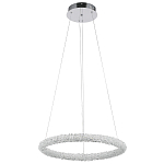 Кольцевая люстра с хрустальным декором Gilbertine Crystal Ring Chandelier варинант исполнения - 4 | Loft Concept в Нижнем Новгороде