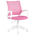 Офисное кресло с основанием из белого пластика Desk chairs Pink варинант исполнения - 1 | Loft Concept в Нижнем Новгороде