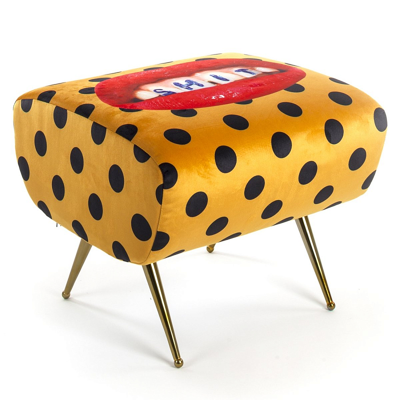 Оттоманка Seletti Pouf Shit Желтый Латунь в Нижнем Новгороде | Loft Concept 