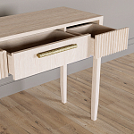 Элегантная Консоль Primo с выдвижным ящиком Светлый дуб варинант исполнения - 4 | Loft Concept в Нижнем Новгороде