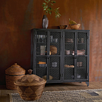 Корзина с крышкой из плетеного ротанга Jumaane Wicker Basket варинант исполнения - 4 | Loft Concept в Нижнем Новгороде