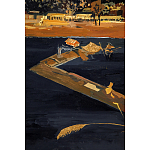 Кофейный стол с японским пейзажем Bohemia coffee table  варинант исполнения - 5 | Loft Concept в Нижнем Новгороде