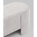 Банкетка Taks букле светло-серый варинант исполнения - 3 | Loft Concept в Нижнем Новгороде