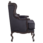 Кресло George Grand Armchair black velour варинант исполнения - 2 | Loft Concept в Нижнем Новгороде