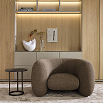 Дизайнерское полукруглое мягкое кресло CINNAMON Armchair варинант исполнения - 3 | Loft Concept в Нижнем Новгороде