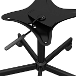 Стул с мягкой обивкой из велюра и подъемно-поворотным механизмом на колесиках Mason Green and Yellow варинант исполнения - 6 | Loft Concept в Нижнем Новгороде