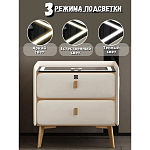 Умная прикроватная тумбочка c зарядкой для телефона Nightstand Smart варинант исполнения - 2 | Loft Concept в Нижнем Новгороде